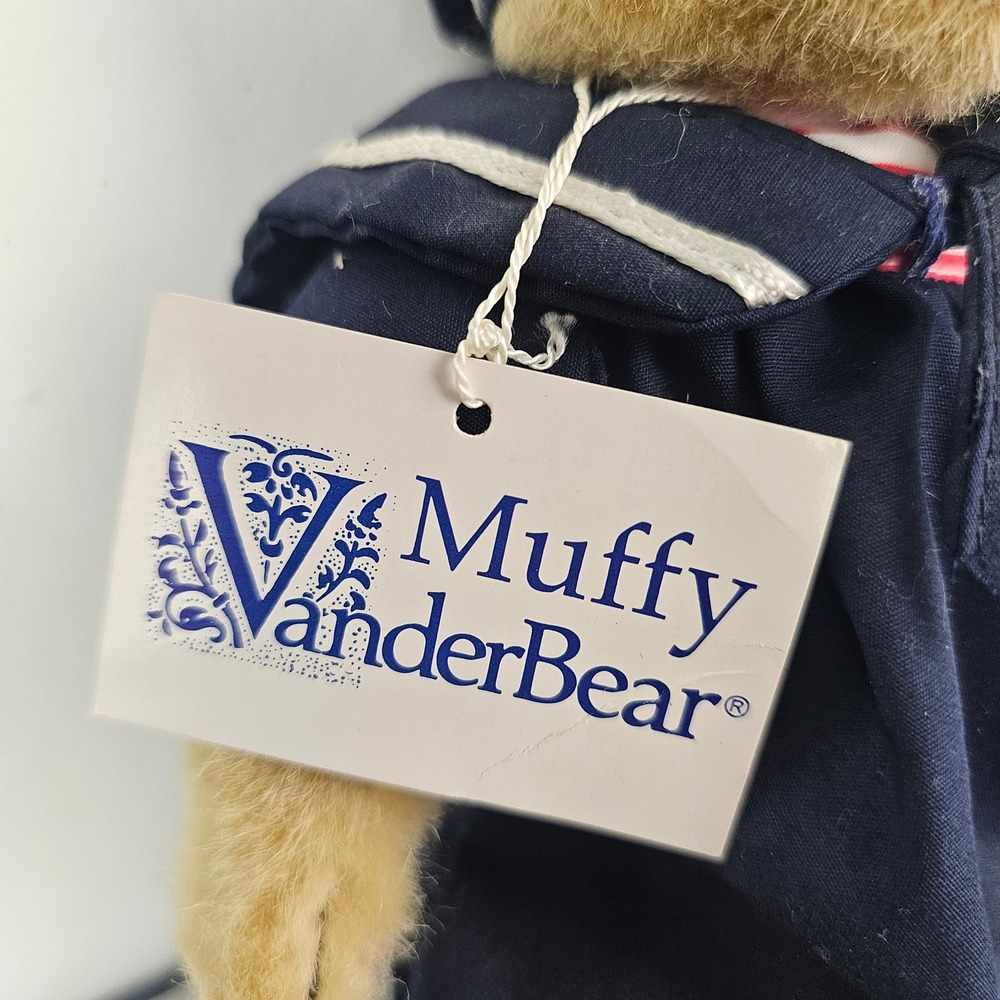 North American Bear Co Muffy VanderBear Cruisewear Sailor Dress Plush Bear 7in - Picture 4 of 7